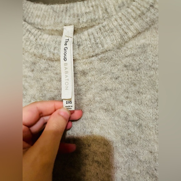 Aritzia The group of Babaton alpaca wool blend women Thurlow Sweater 2XS Small. - Picture 6 of 8